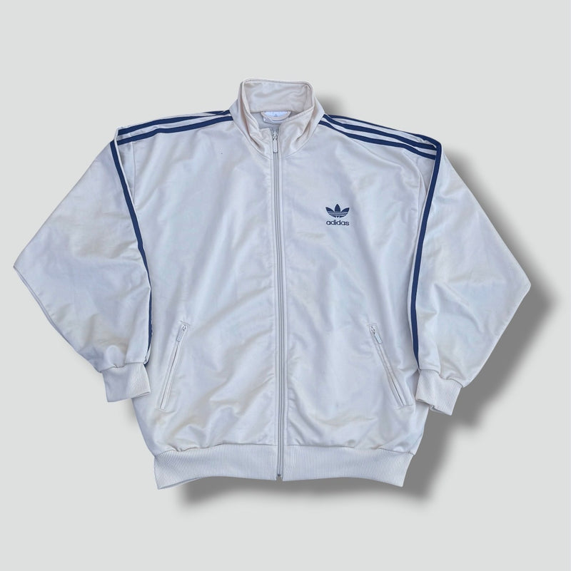Sourced limited accessories and clothes Adidas streetwear cream track jacket – Secondhand Streetwear