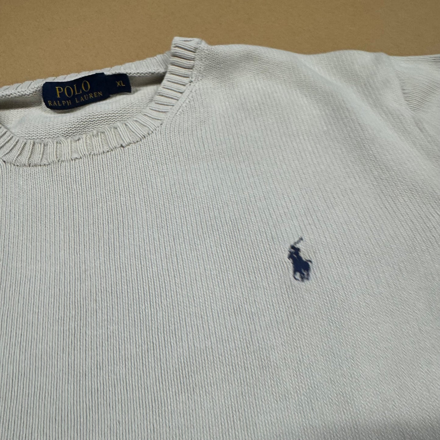 Polo Ralph Lauren knitted white crewneck