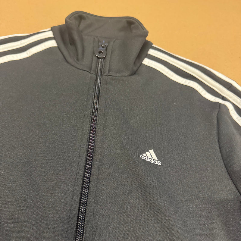 Detailansicht: Sourced limited accessories and clothes Adidas vintage y2k black track jacket – Logo, Nähte oder Material