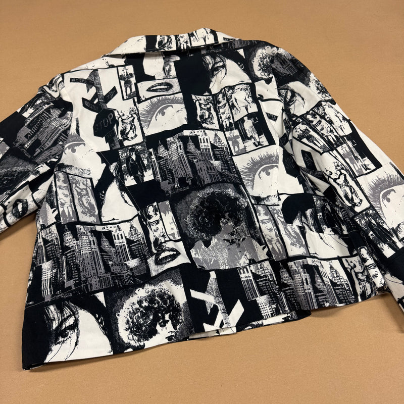 Detailansicht: Sourced limited accessories and clothes Toscane Armand Thiery y2k blazer – Logo, Nähte oder Material