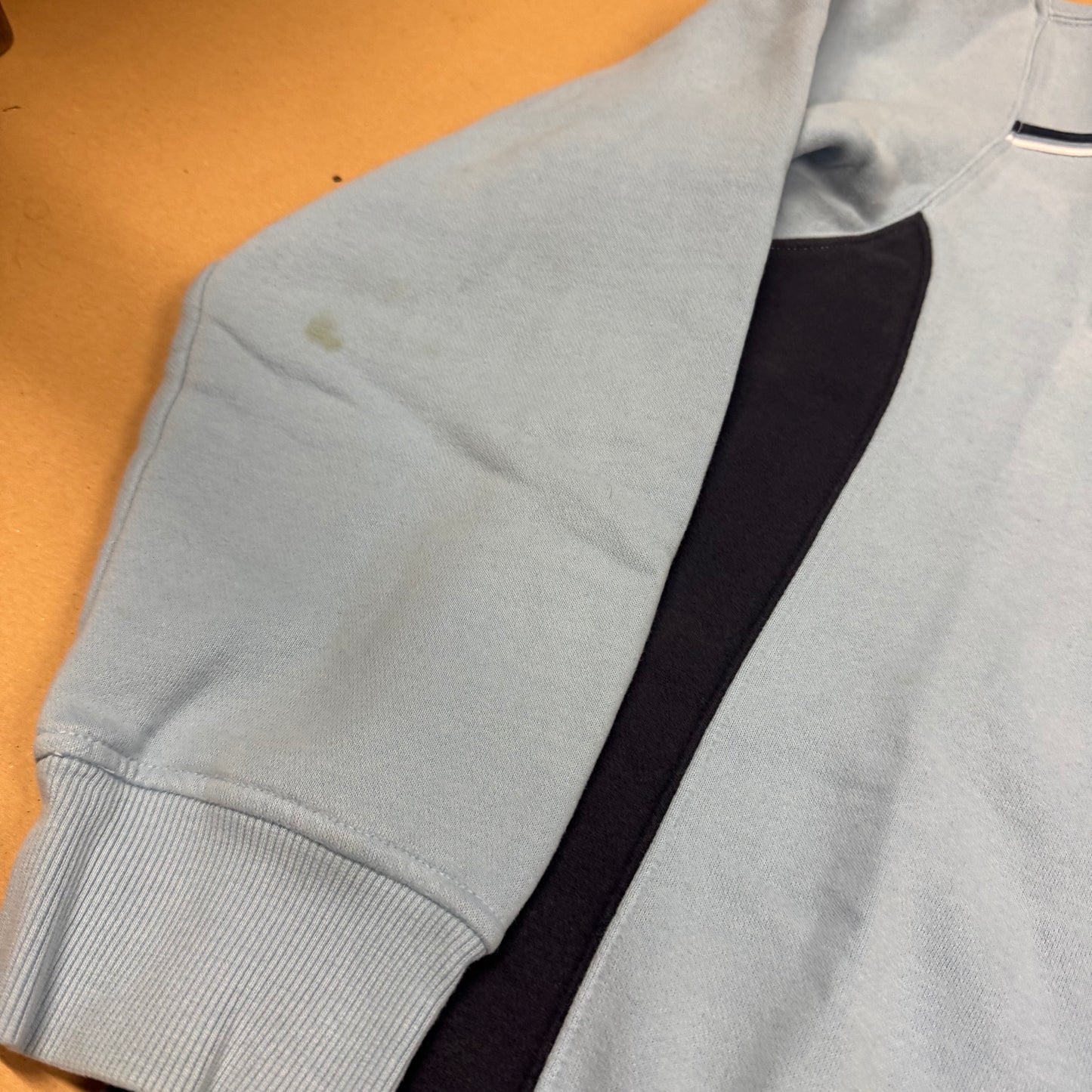Adidas streetwear light blue sweatshirt