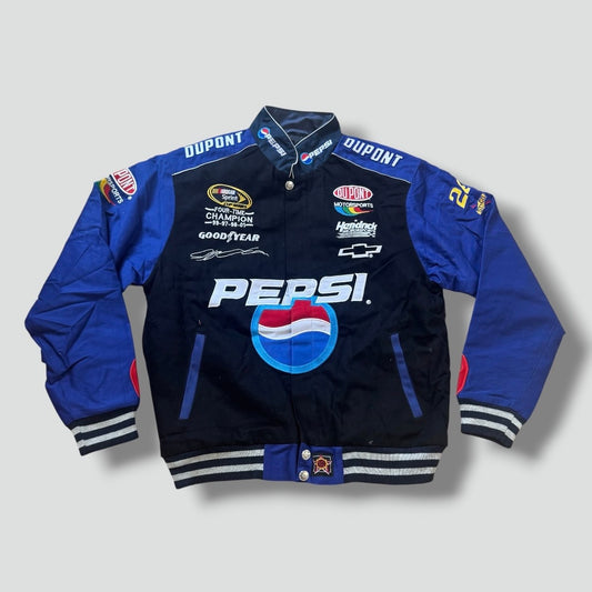 Pepsi Streetwear 00s retro racing jacket