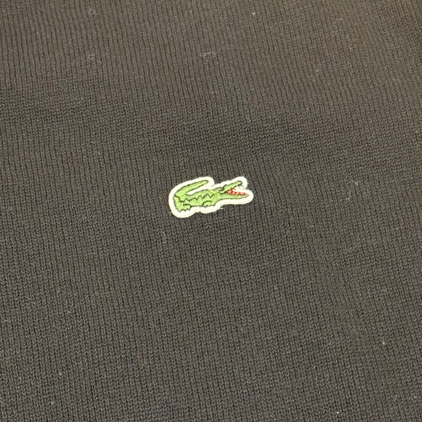 Lacoste dark blue v-neck sweater