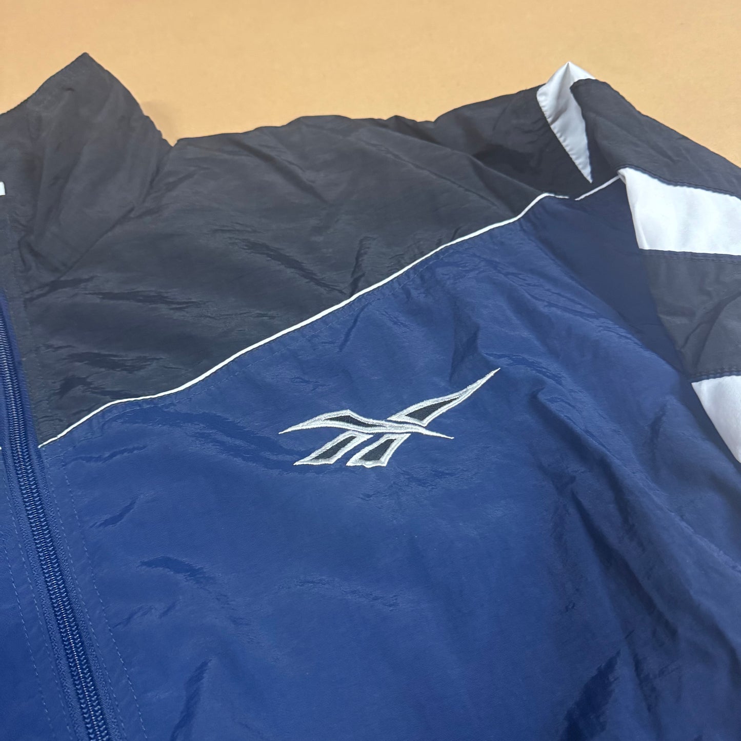 Reebok 90s vintage blue track jacket
