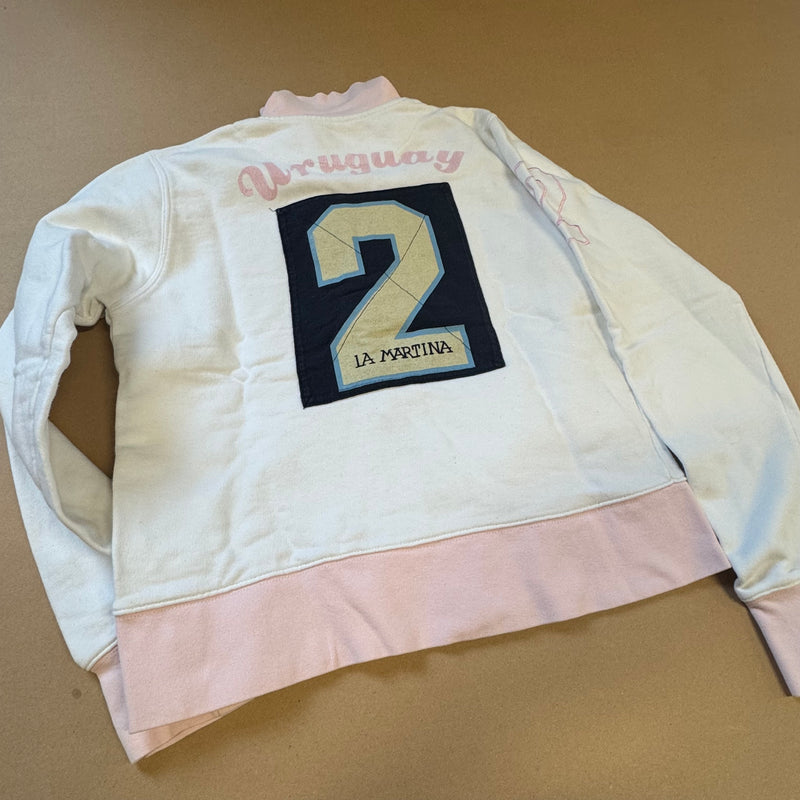 Detailansicht: Sourced limited accessories and clothes La Martina Punta del Este zip-up jacket – Logo, Nähte oder Material