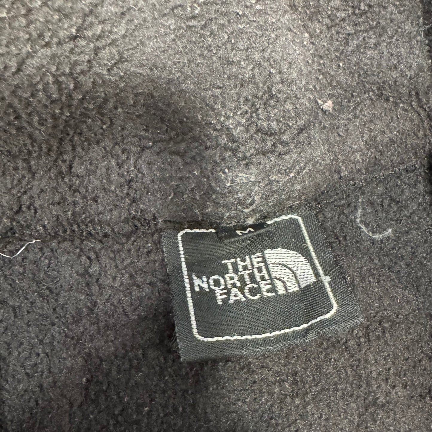 The North Face Polartec black fleece jacket