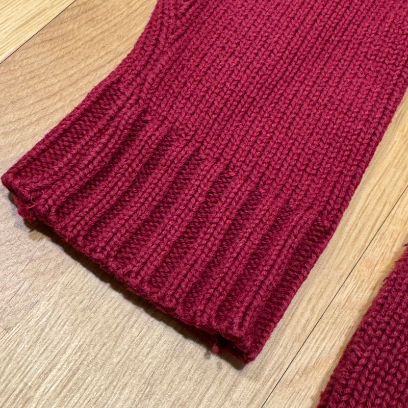 Detailansicht: Sourced limited accessories and clothes Offshore 1 vintage knitted crewneck – Logo, Nähte oder Material
