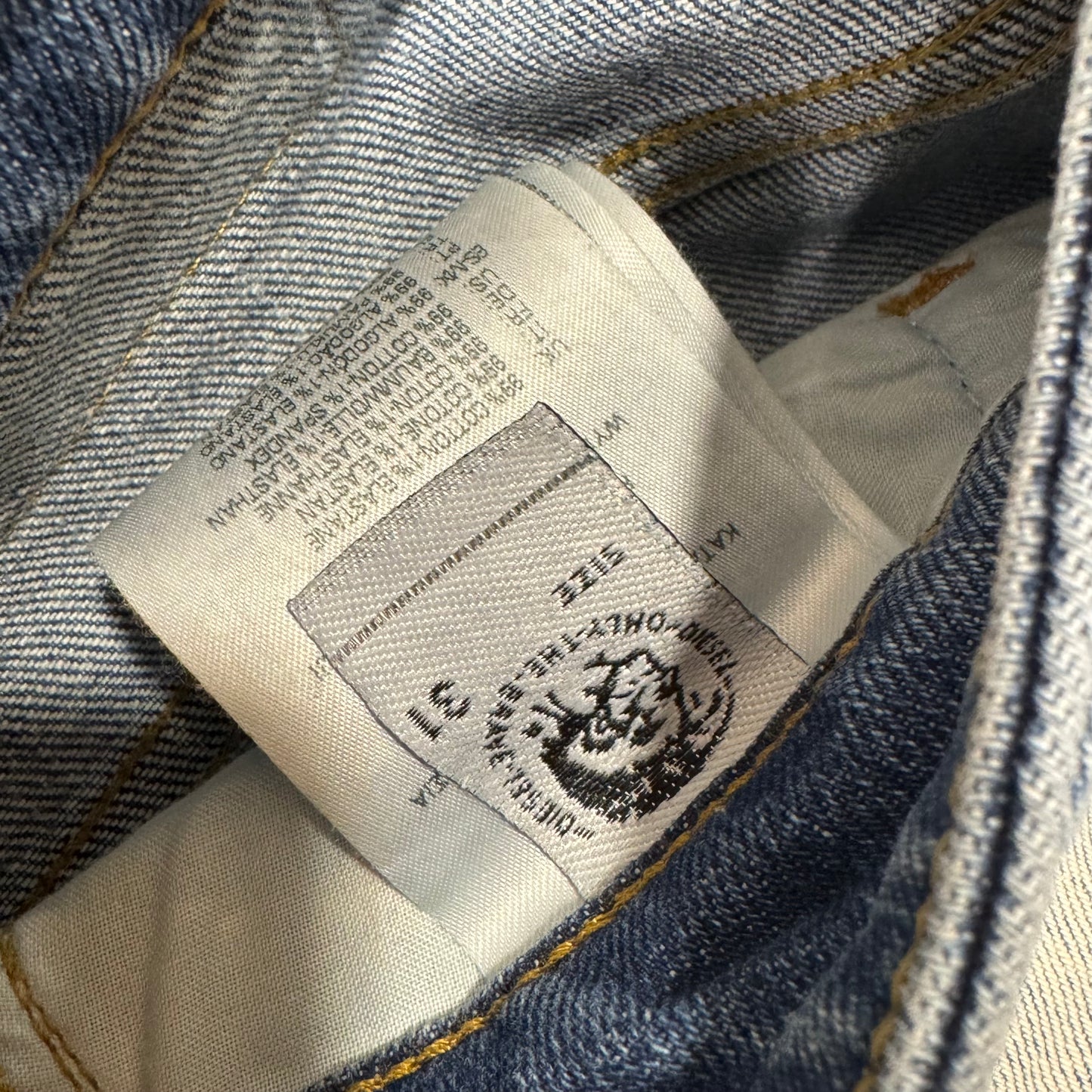Diesel Industry womens ripped denim jeans