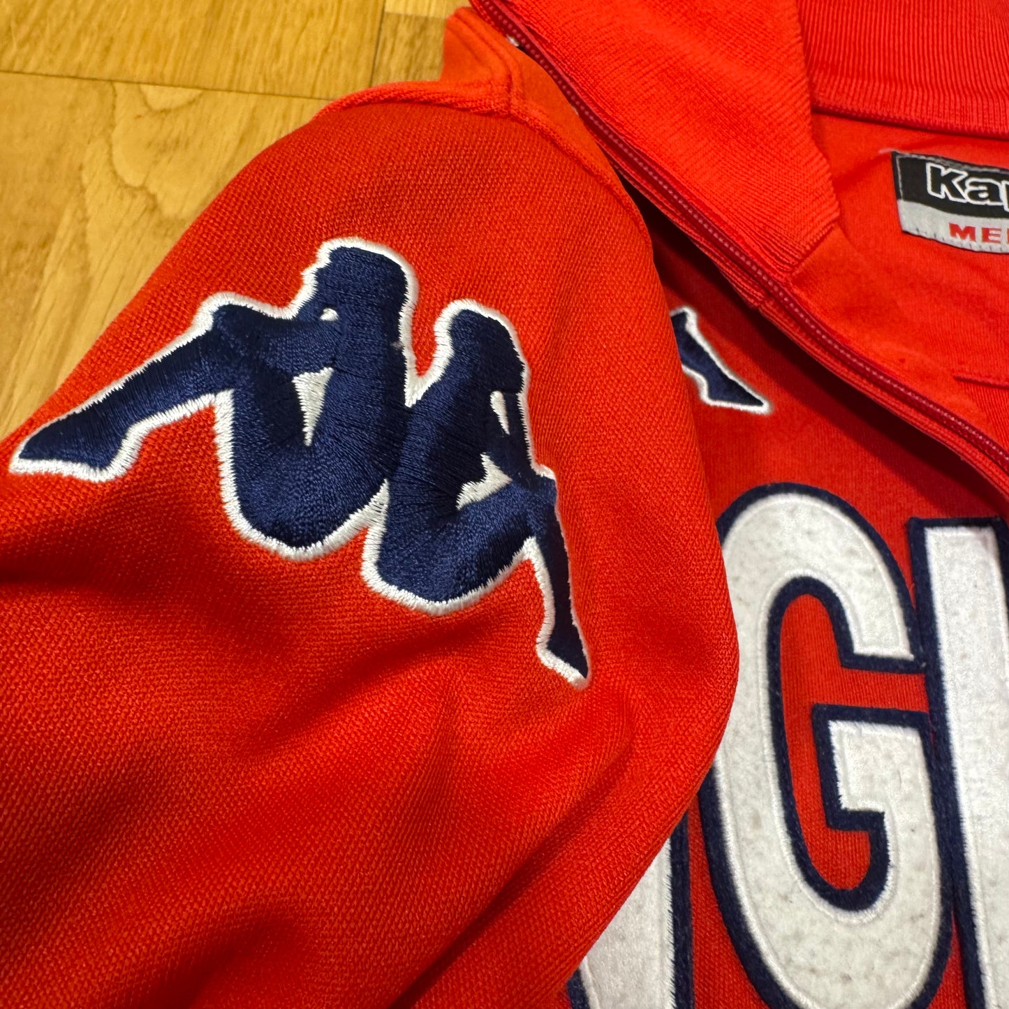 Kappa England streetwear style track jacket