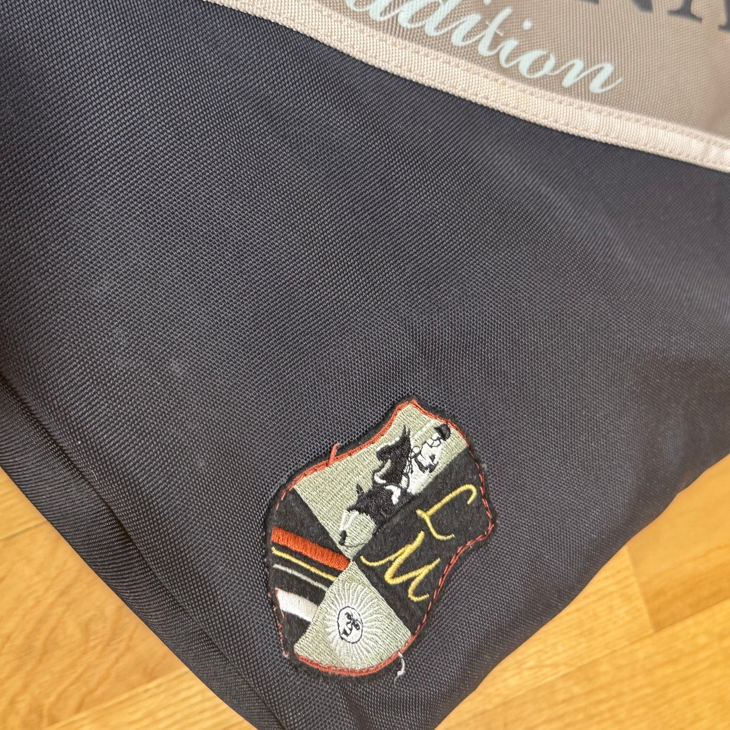 La Martina Saddlery black handbag