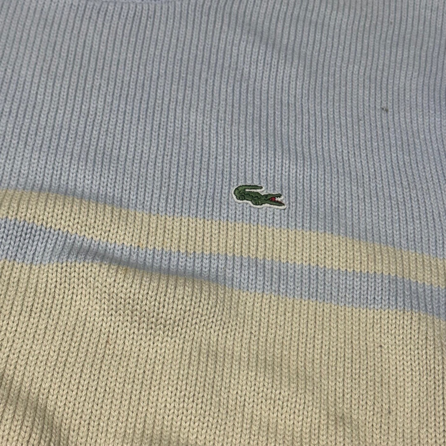 Lacoste vintage baby blue streetwear sweatshirt