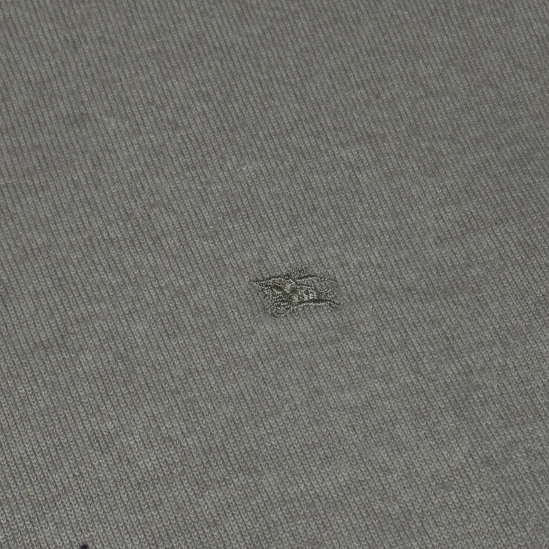 Detailansicht: Sourced limited accessories and clothes Burberry London vintage grey wool sweatshirt – Logo, Nähte oder Material