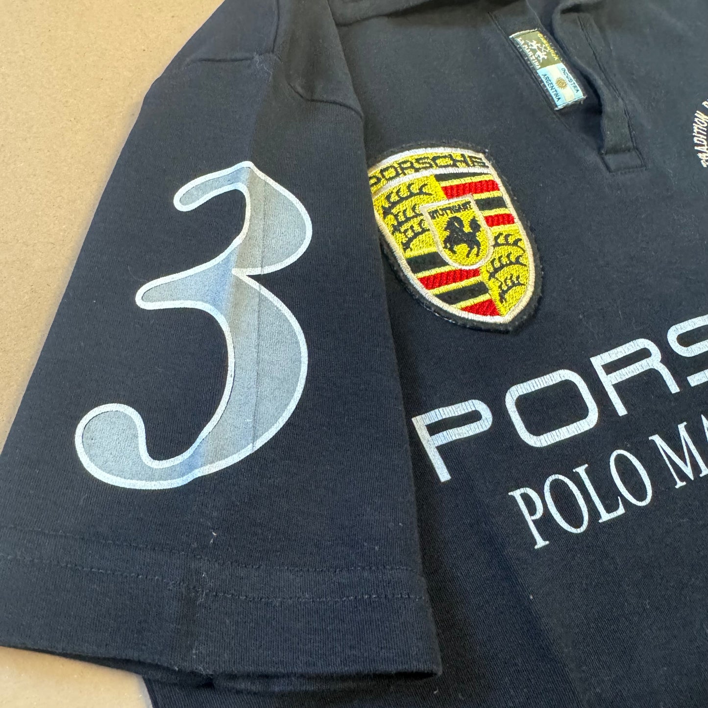 La Martina Porsche Stuttgart slim polo