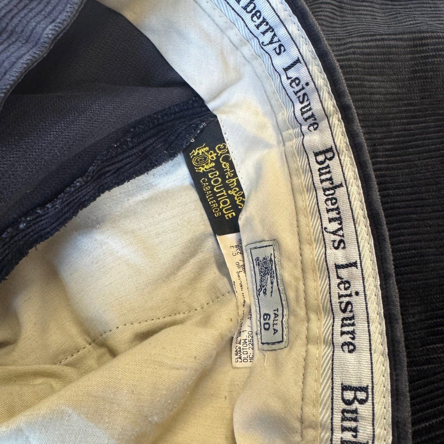 Burberry Leisure vintage loose pants