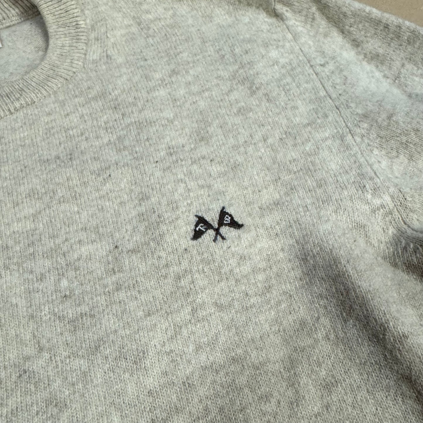 Thomas Burberry lambswool vintage sweatshirt