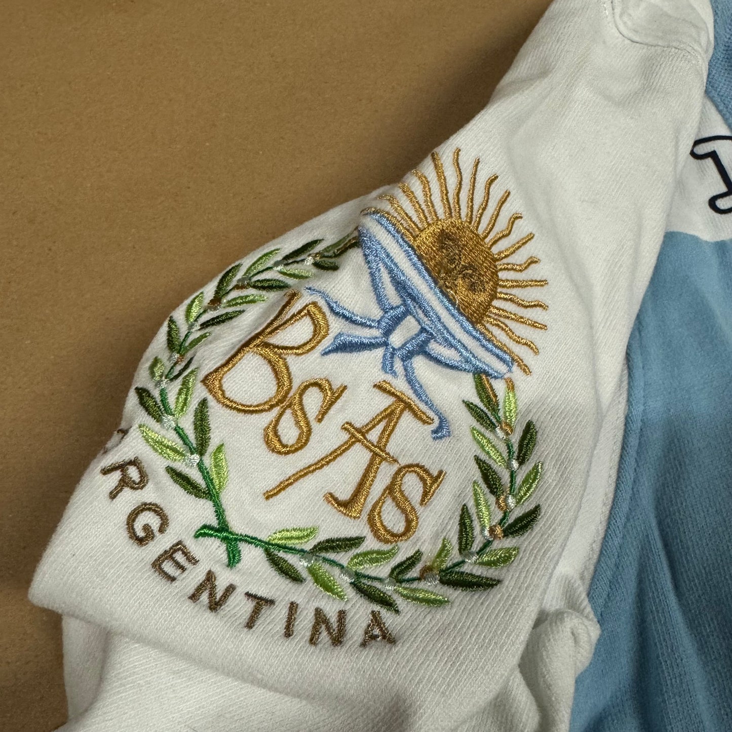 La Martina Argentina streetwear long sleeve polo