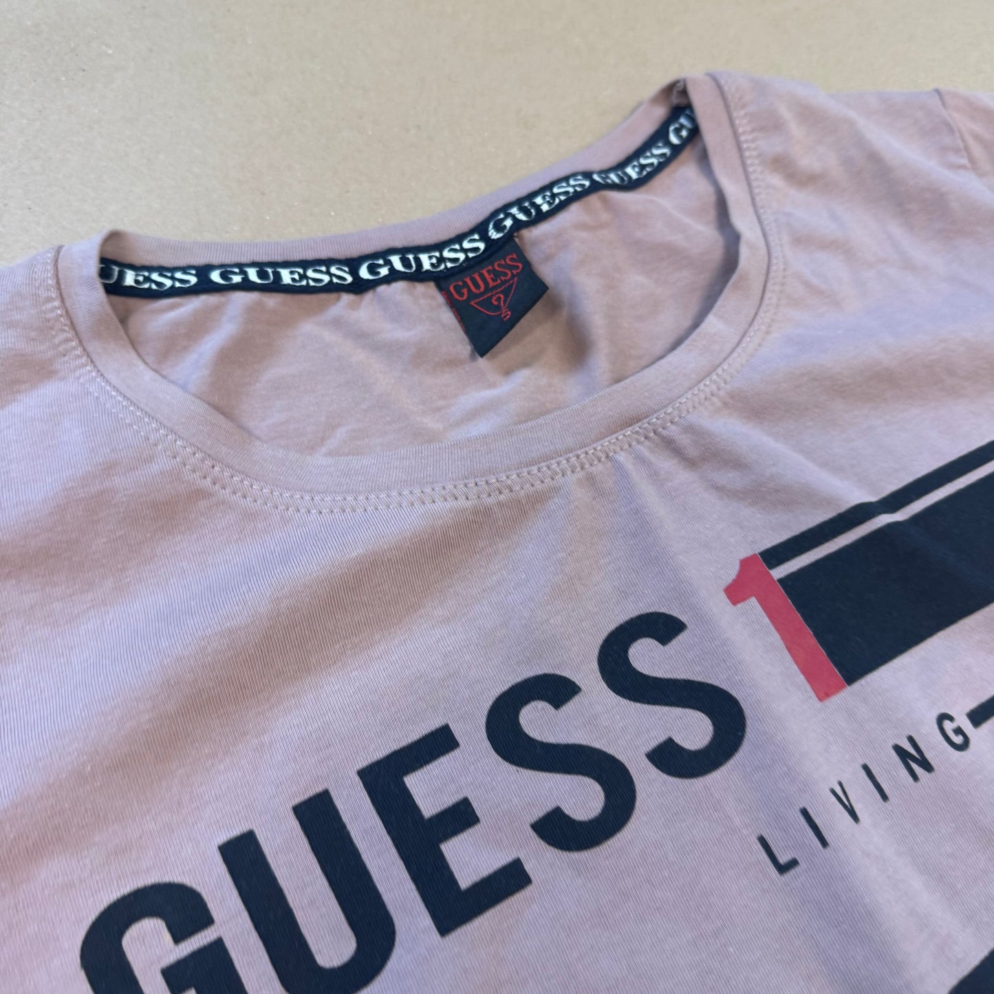 Guess LA-CA pink women’s T-shirt