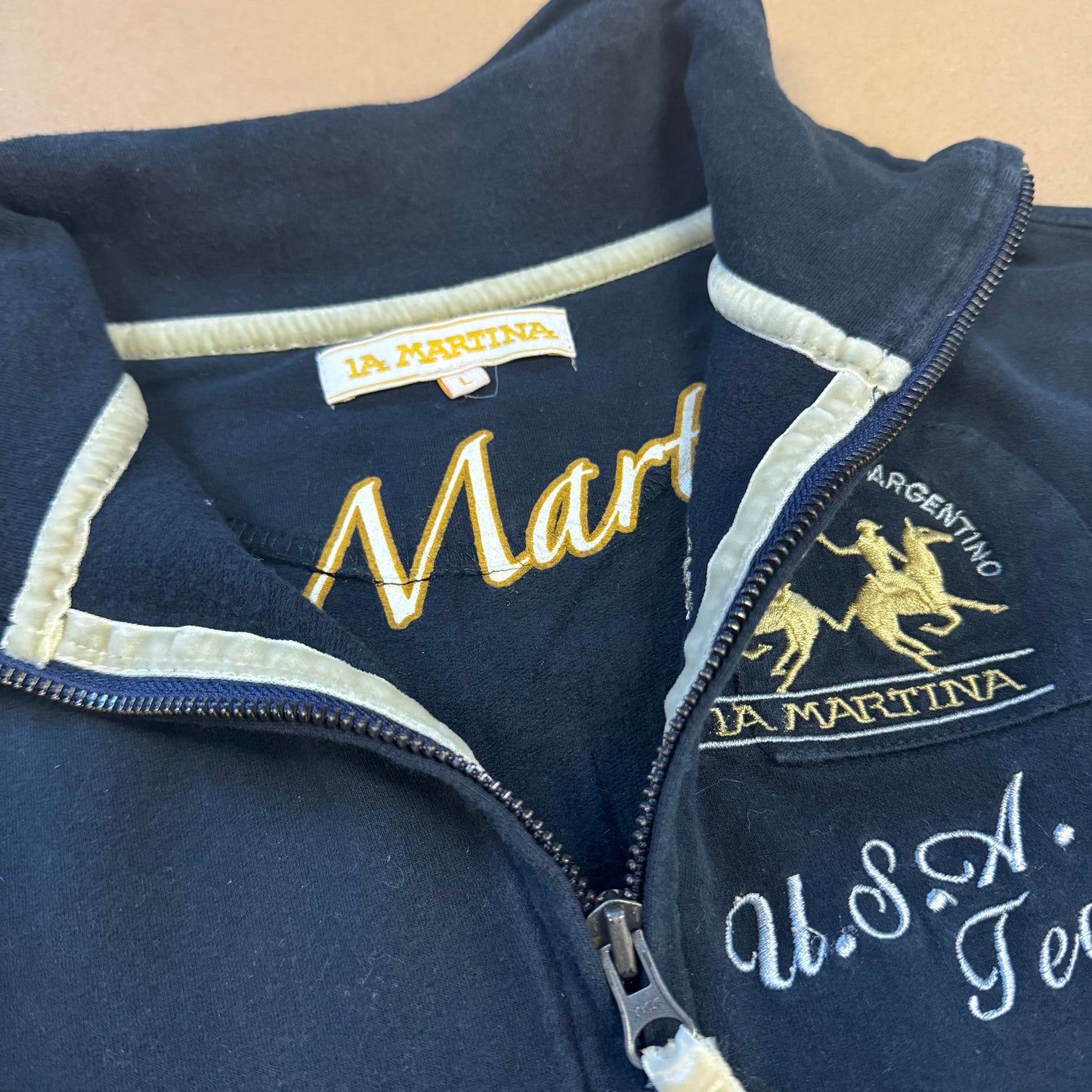 La Martina United States Polo team women’s zip-up