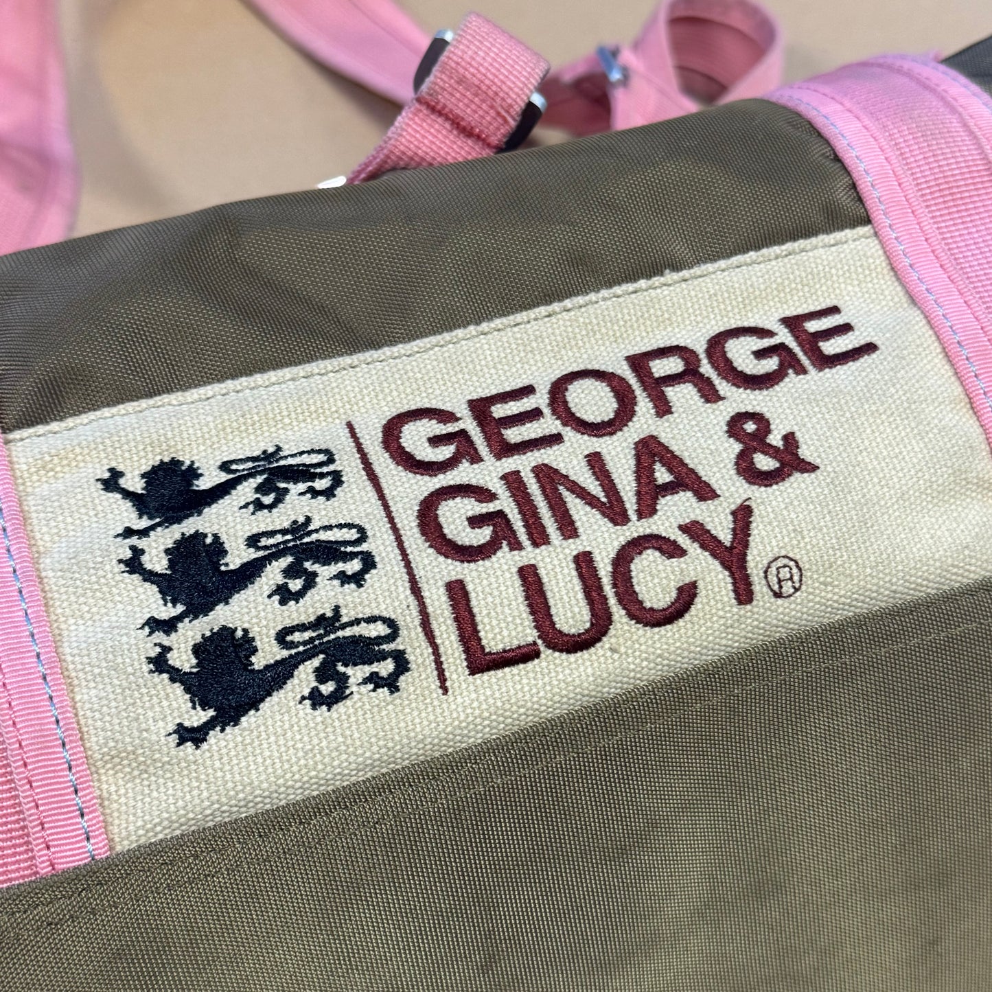 George Gina & Lucy vintage duffle handbag
