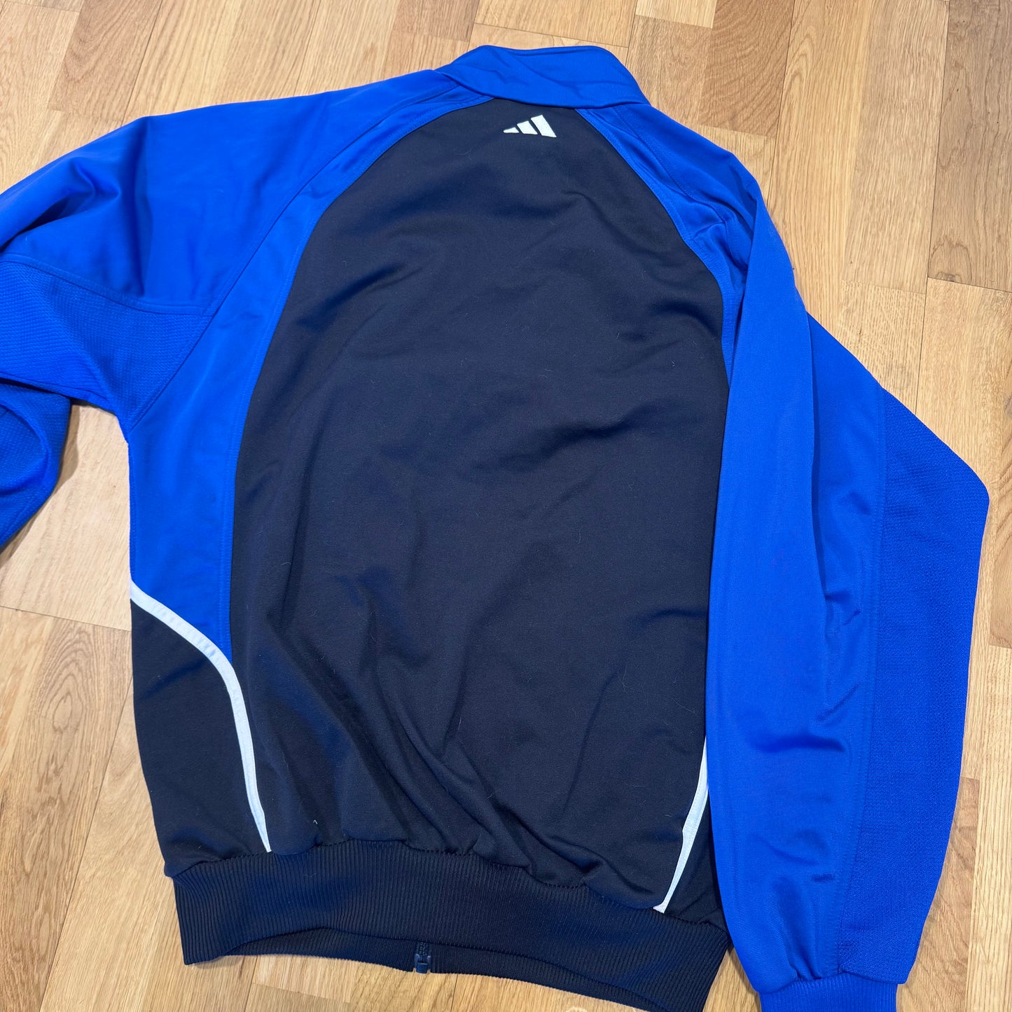 Adidas vintage 90s black track jacket