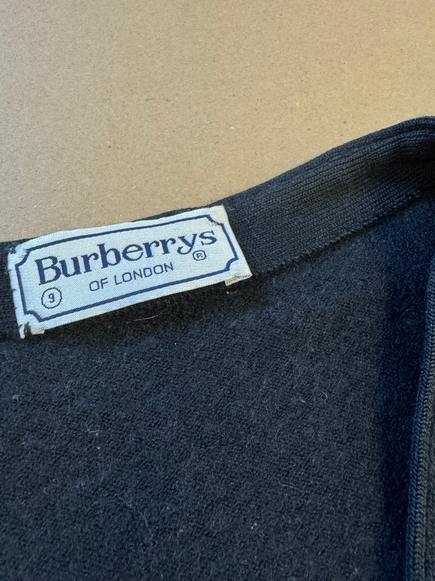 Burberry’s of London vintage wool vest