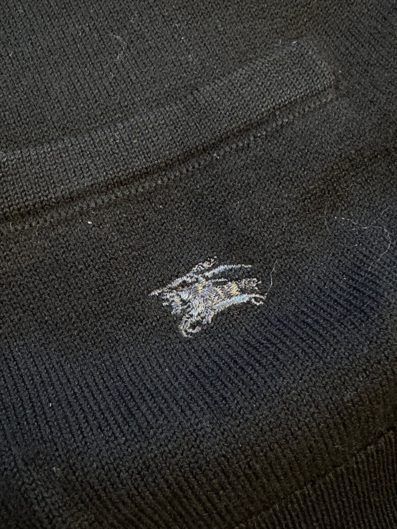 Detailansicht: Sourced limited accessories and clothes Burberry’s of London vintage wool vest – Logo, Nähte oder Material