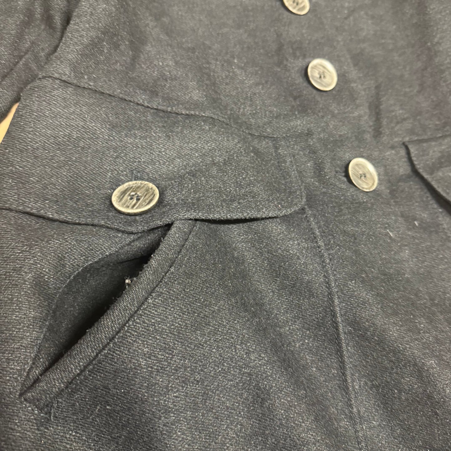 Thomas Burberry vintage womens wool coat