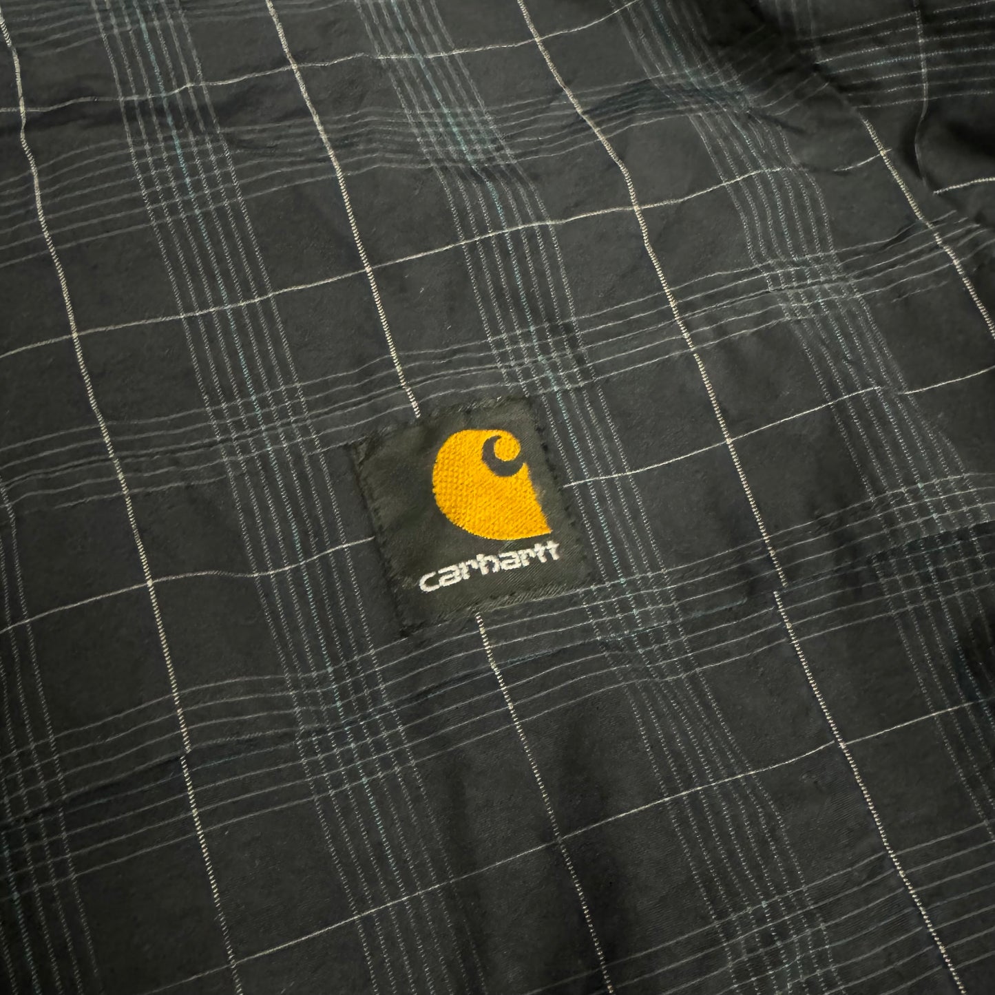 Carhartt vintage checkered winter jacket