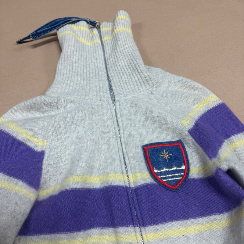 Detailansicht: Sourced limited accessories and clothes Diesel vintage women’s wool zip-up jacket – Logo, Nähte oder Material