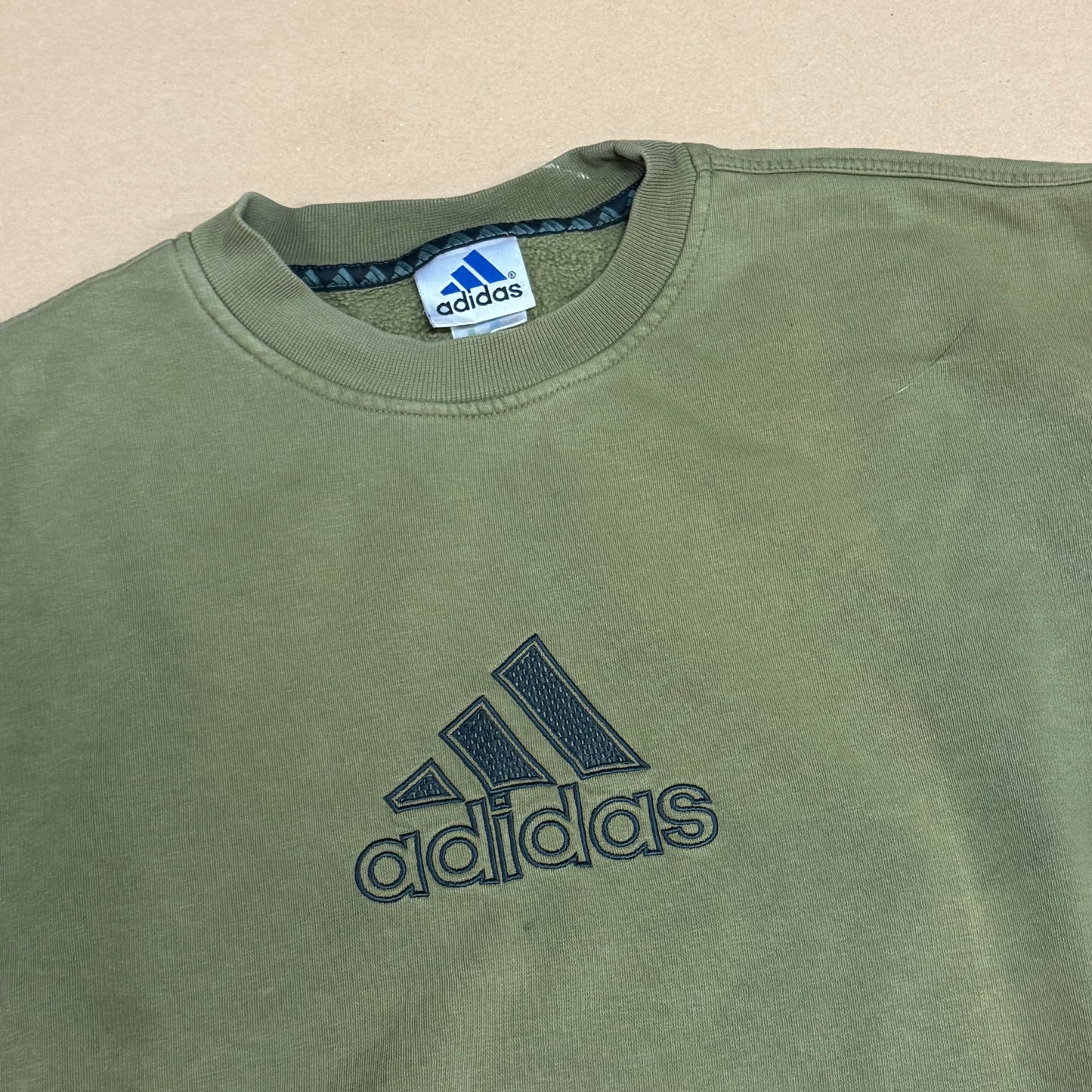 Vintage Adidas green streetwear sweat