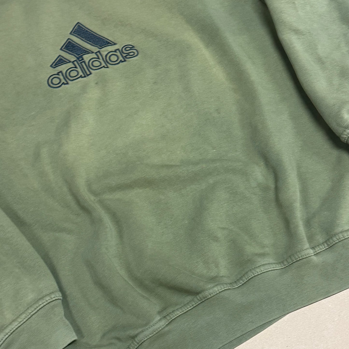 Vintage Adidas green streetwear sweat
