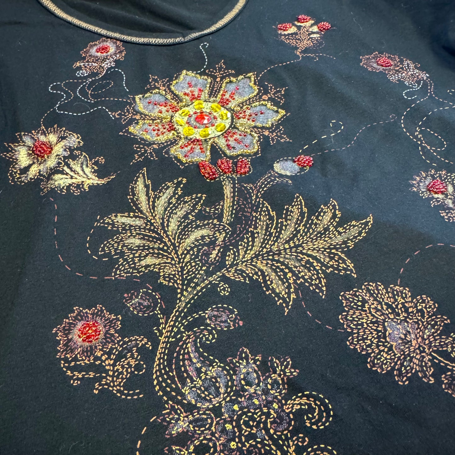 Millenium floral vintage women’s long sleeve