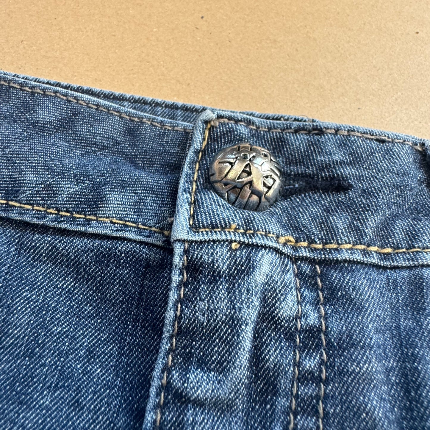 Miss Sixty denim 90s mini skirt