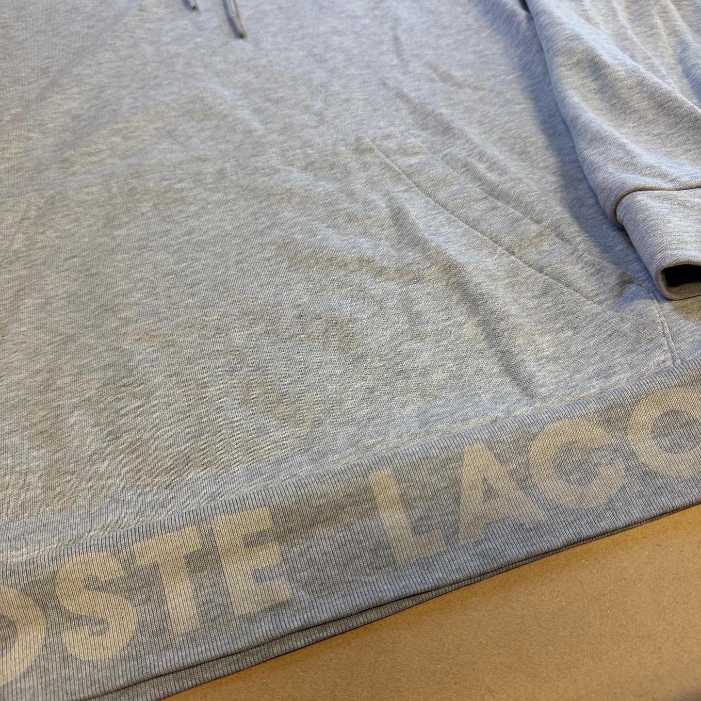 Lacoste classic grey hoodie
