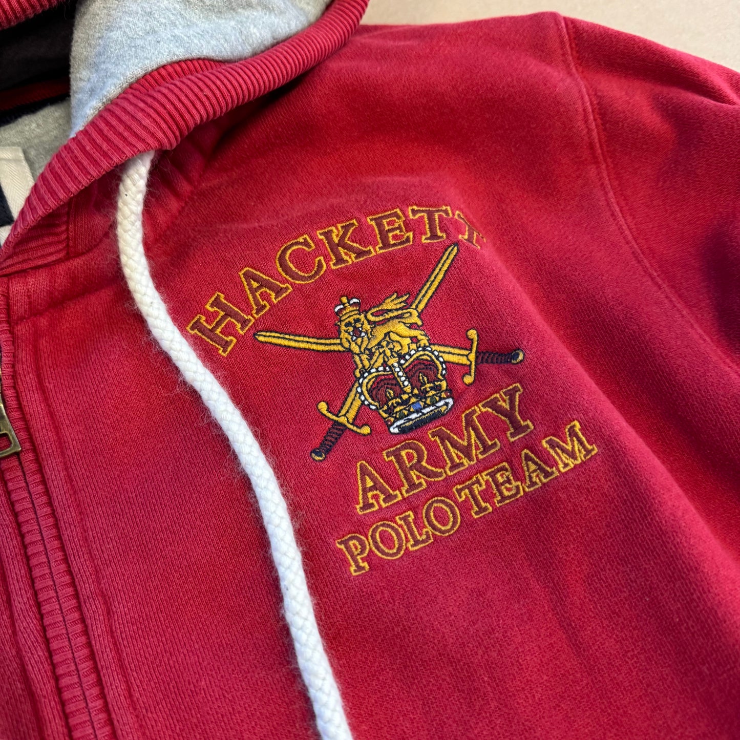 Hackett London N1 Polo Army hoodie