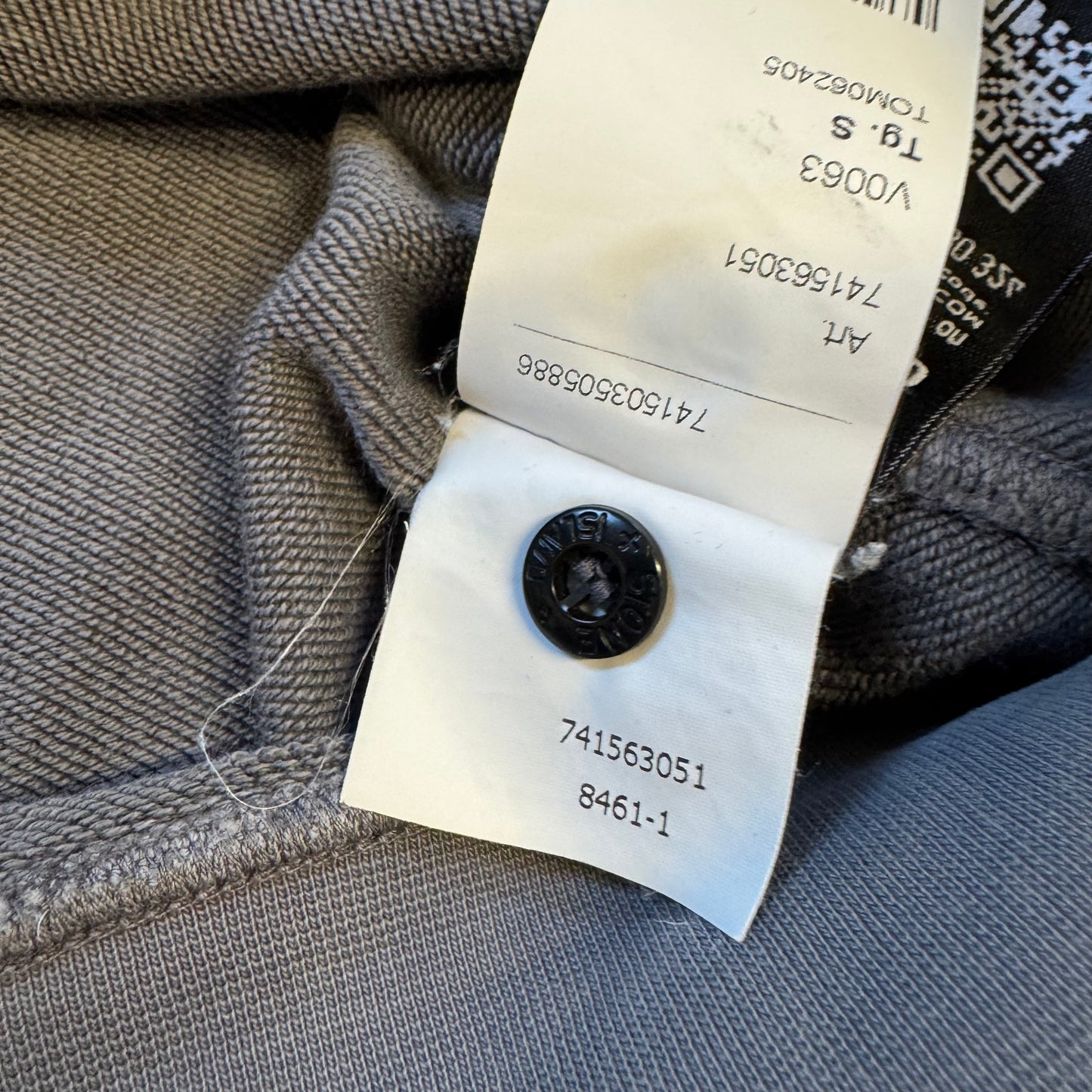 Stone Island grey crewneck sweat