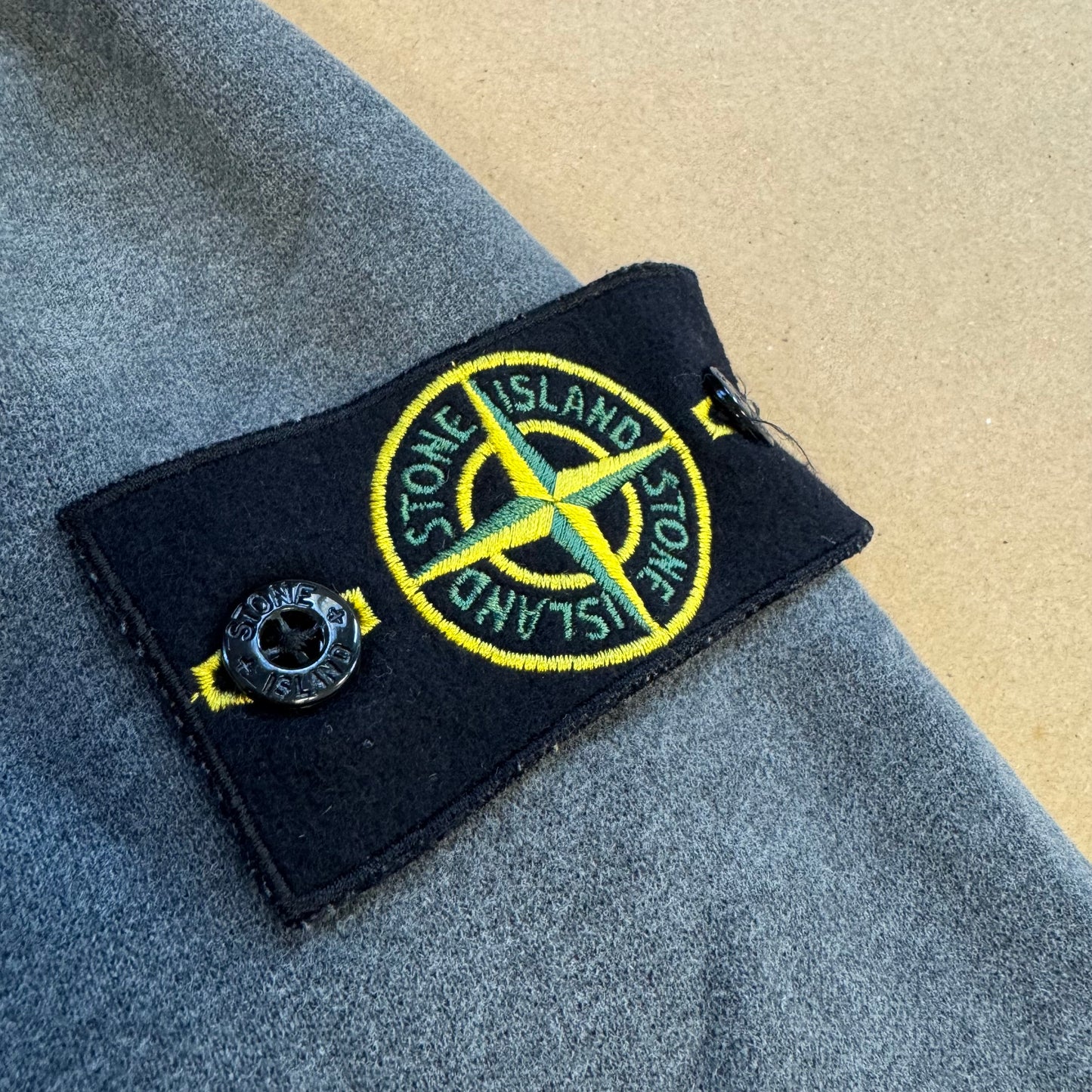 Stone Island classic grey crewneck sweat