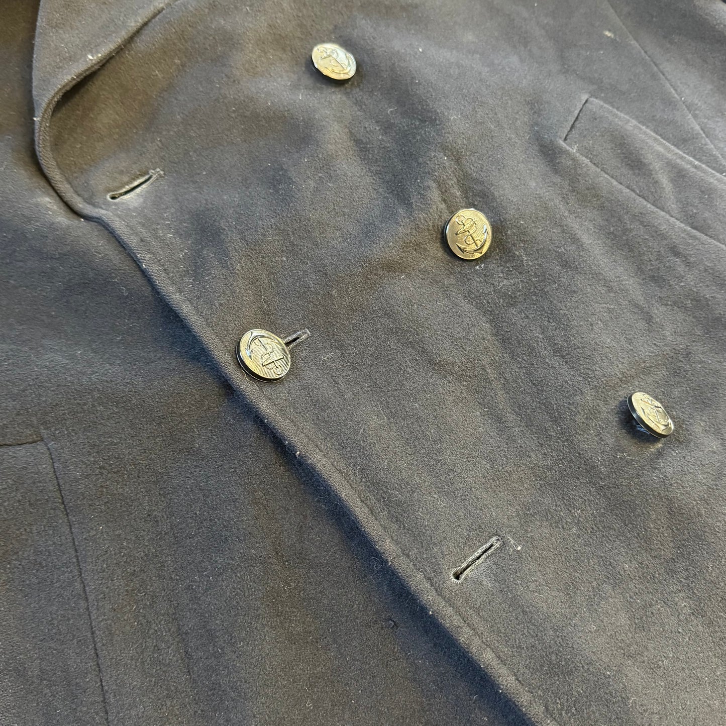 Burberry’s vintage wool winter coat used