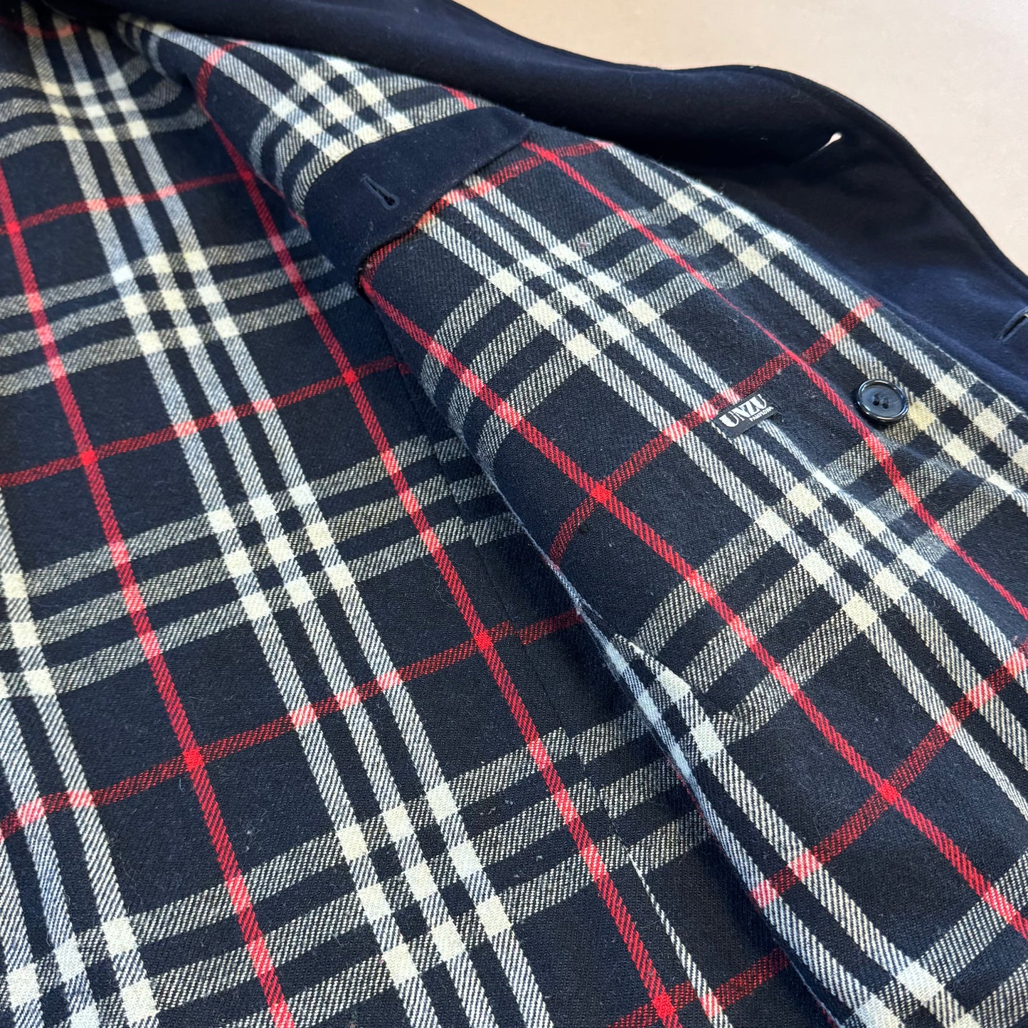 Burberry’s vintage wool winter coat used