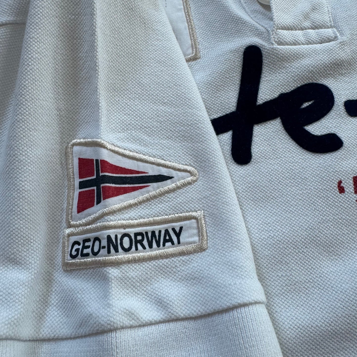 Monte Carlo white polo by Geographical Norway
