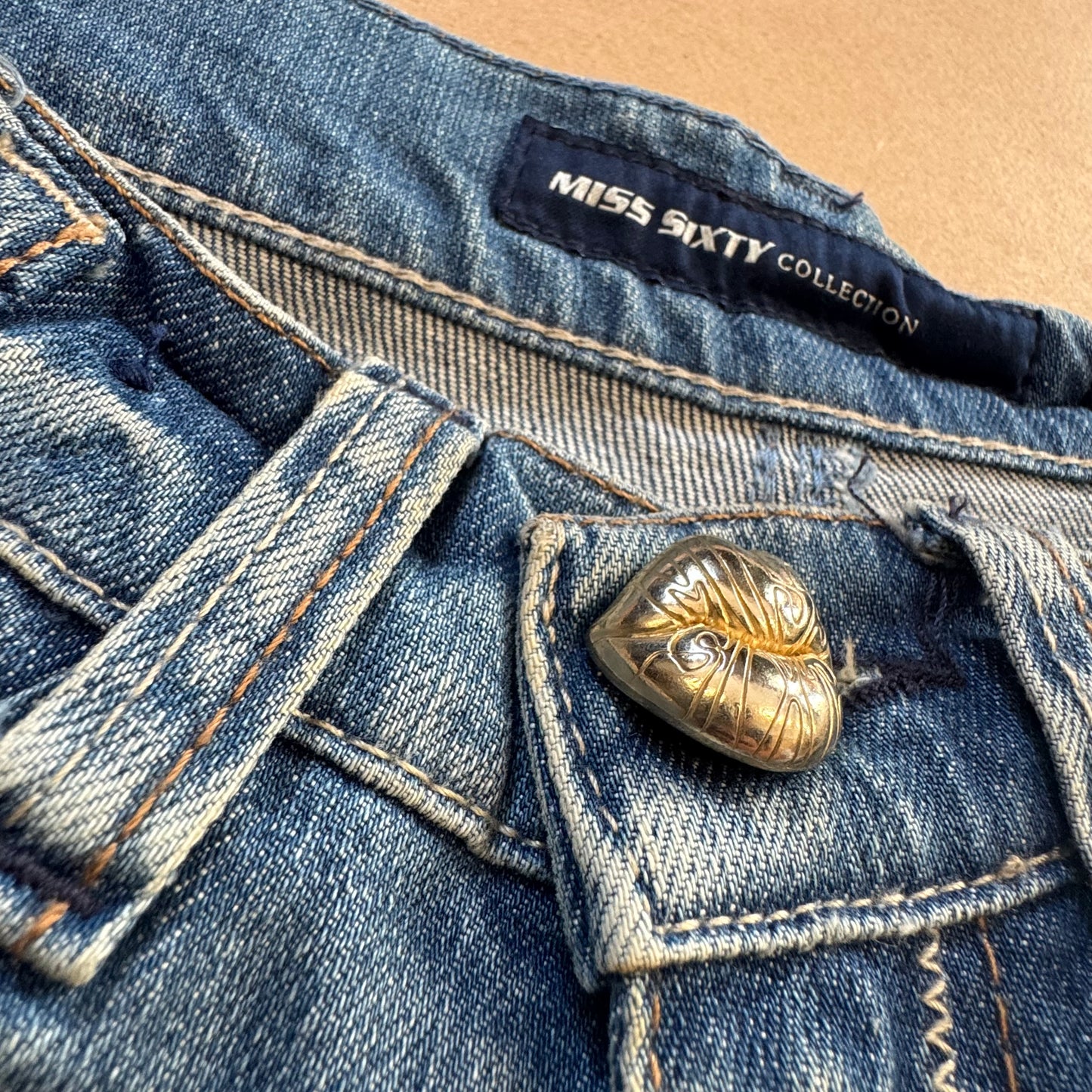 Miss Sixty style Magic "Kiss" retro jeans