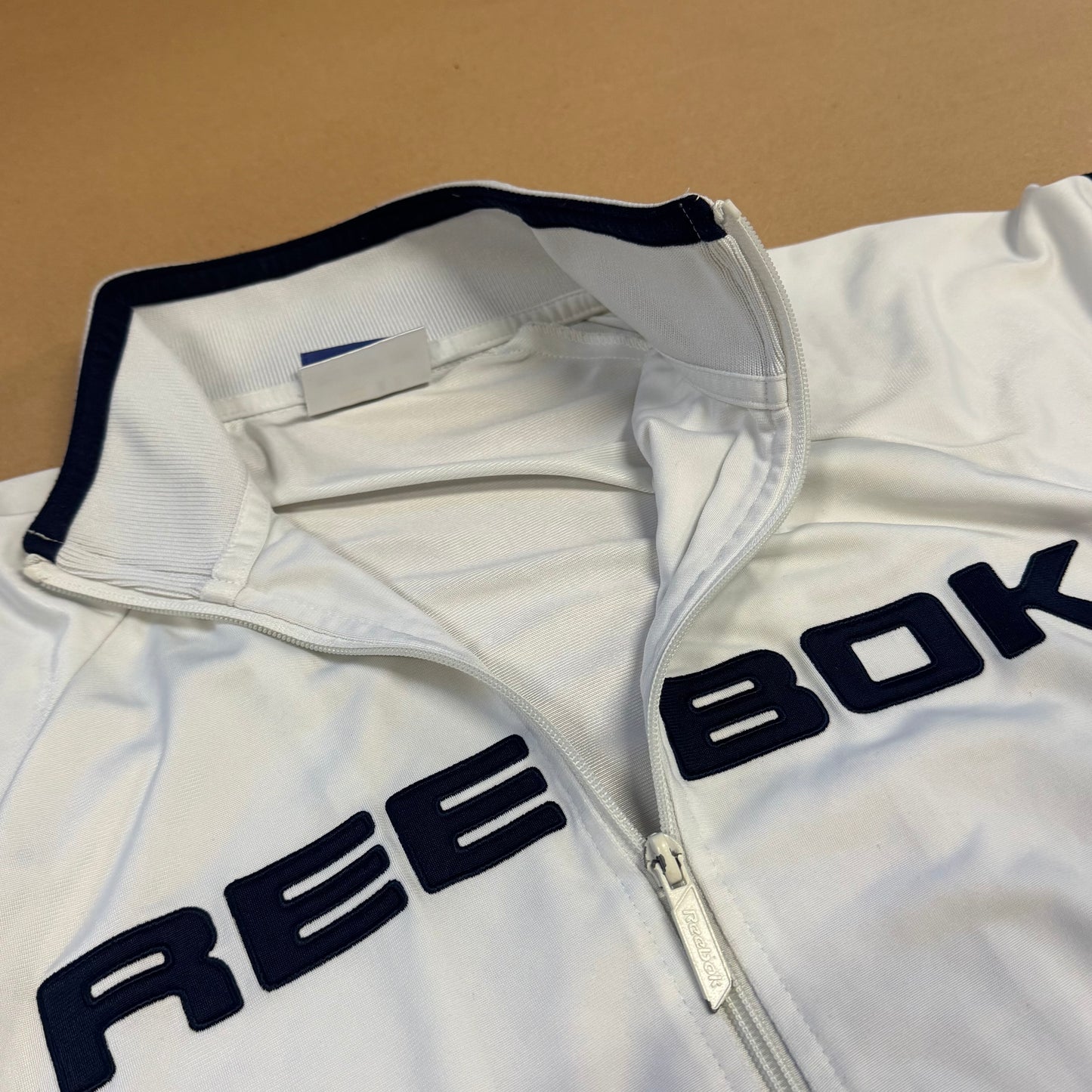 Reebok vintage white 00s track jacket