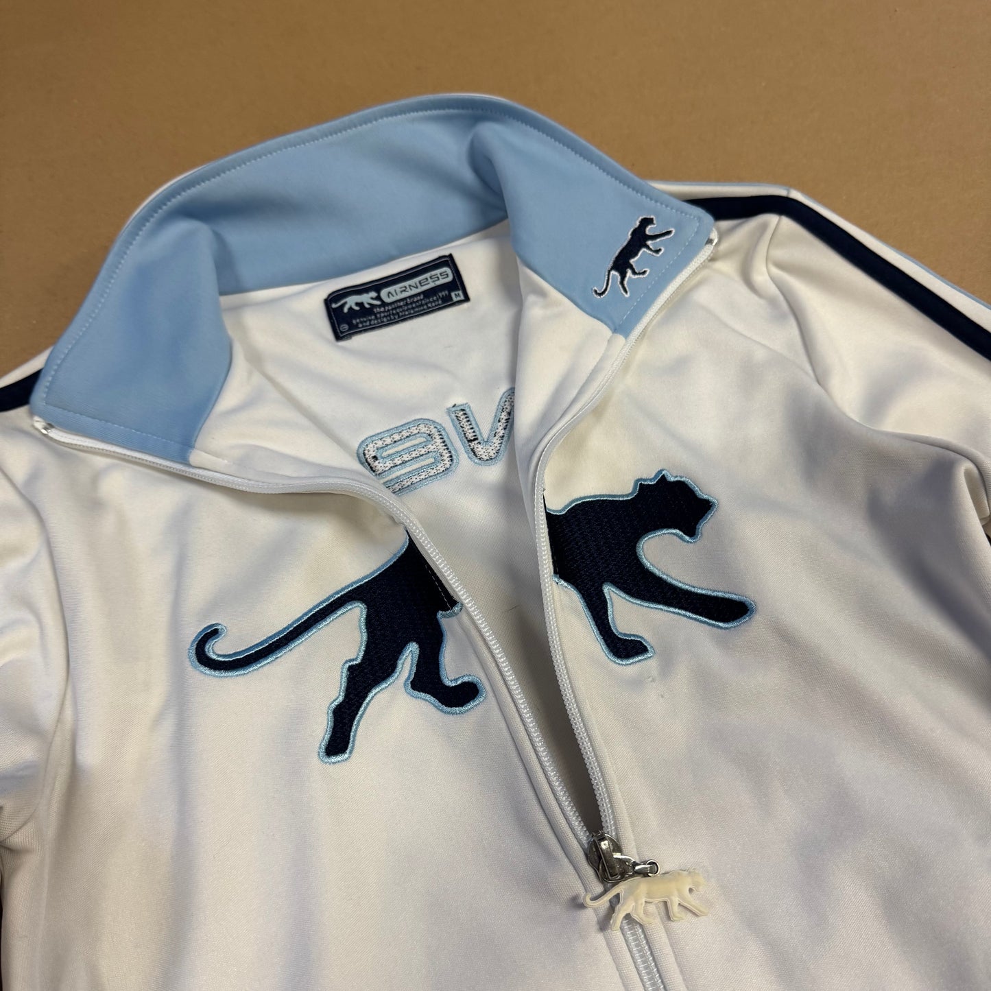 Airness vintage white 00s track jacket