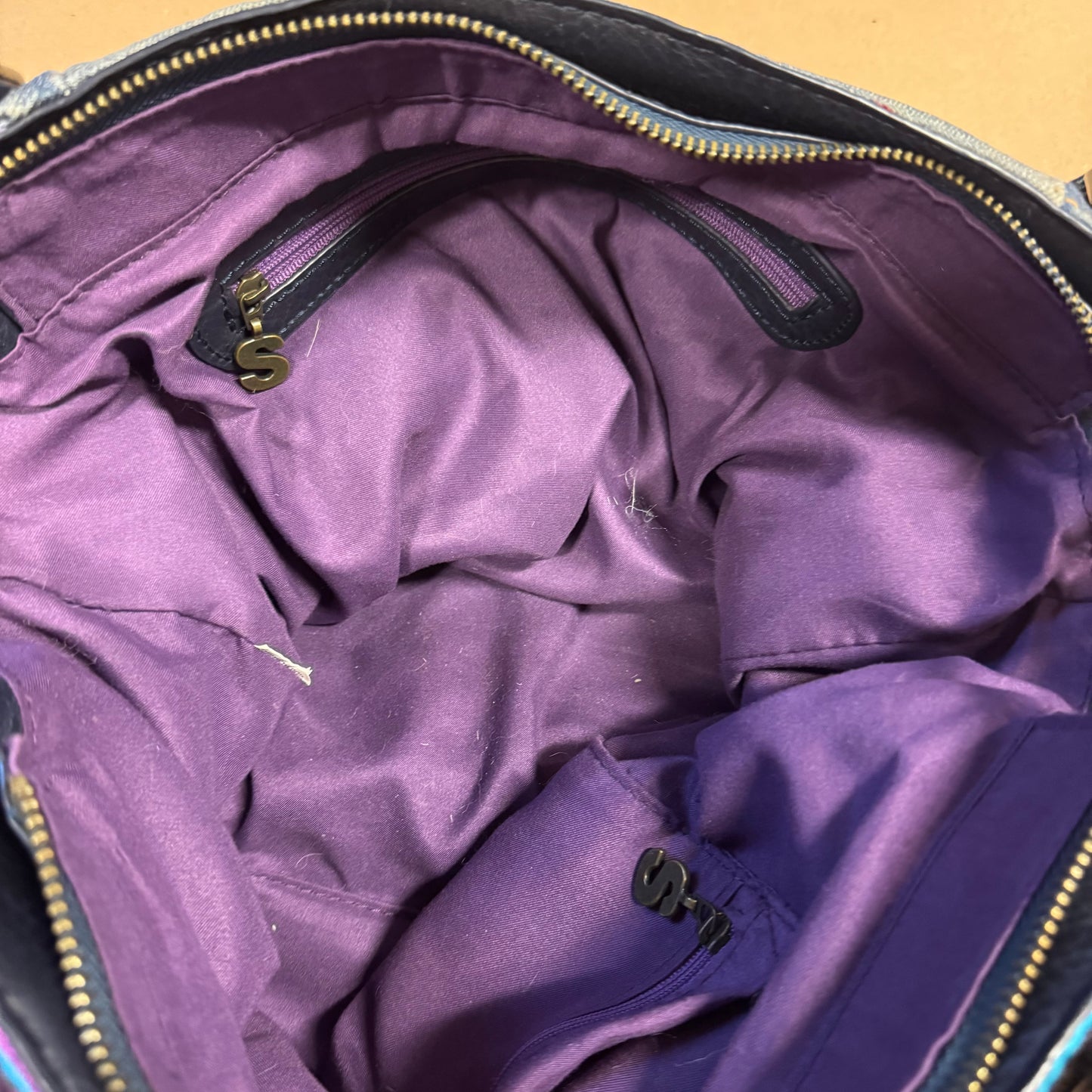 Vintage Desigual denim 90s handbag