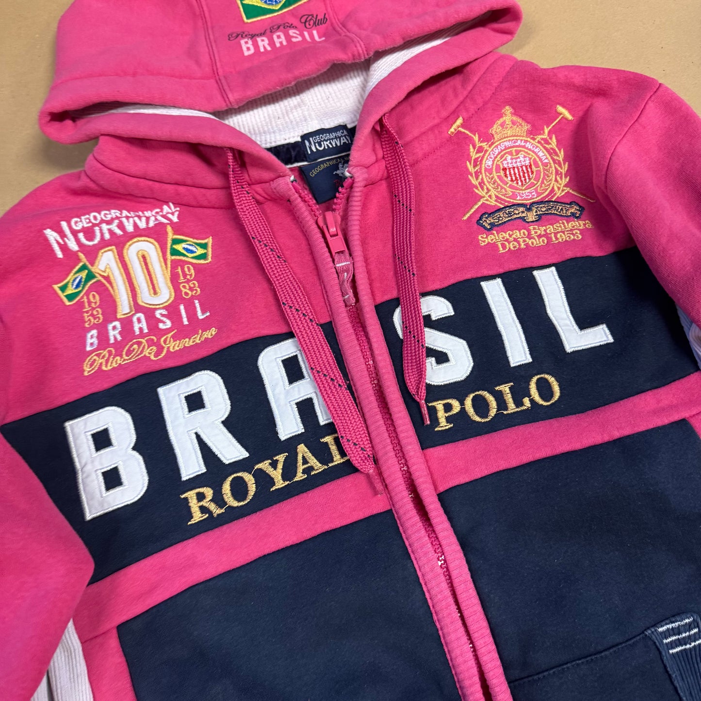 Geographical Norway Brazil Royal Polo hoodie