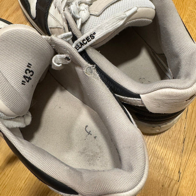 Detailansicht: Sourced limited accessories and clothes Off-White Out of Office sneakers black and whit – Logo, Nähte oder Material