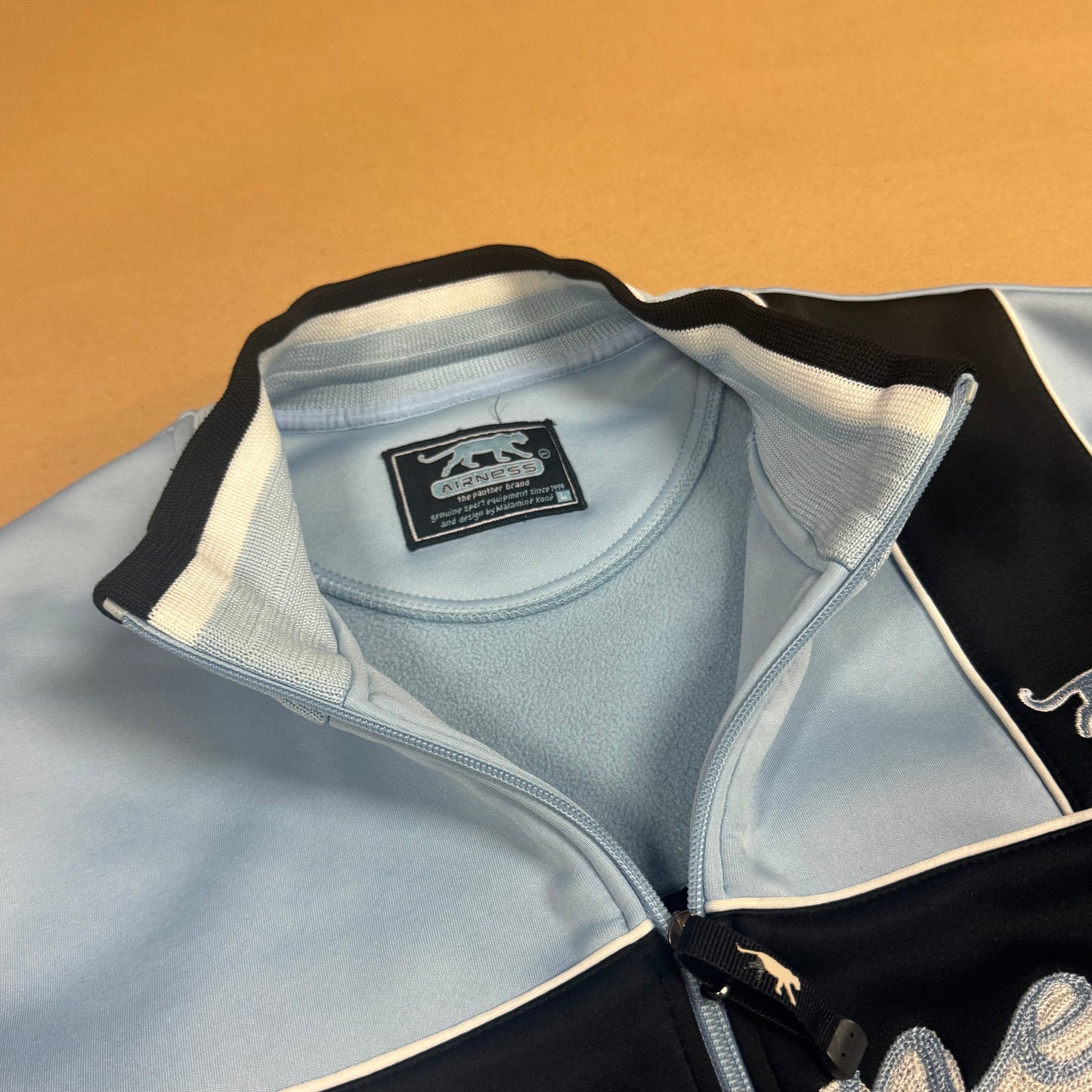 Airness streetwear 00s sky blue track jacket