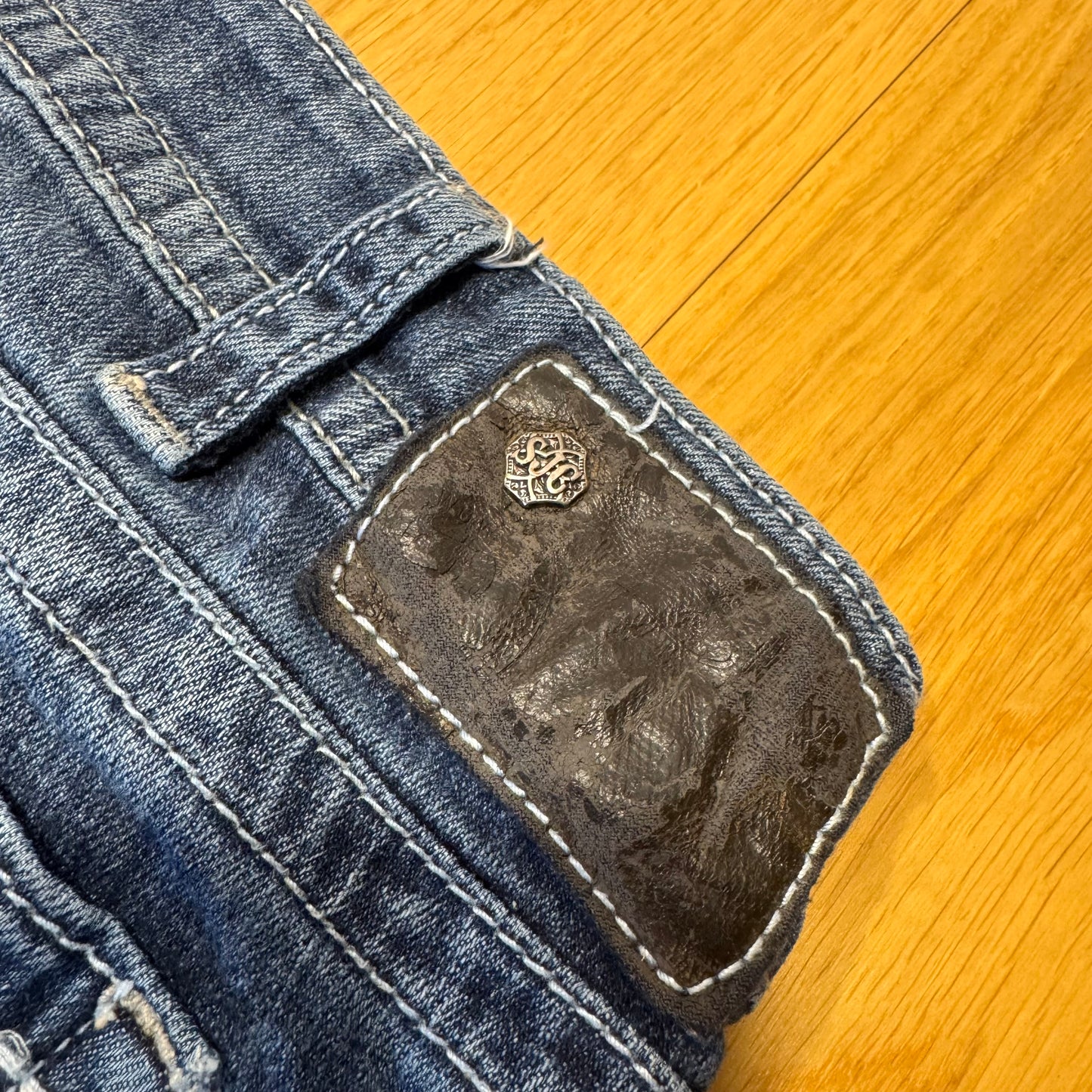 Silven Y2K women’s wide leg vintage jeans
