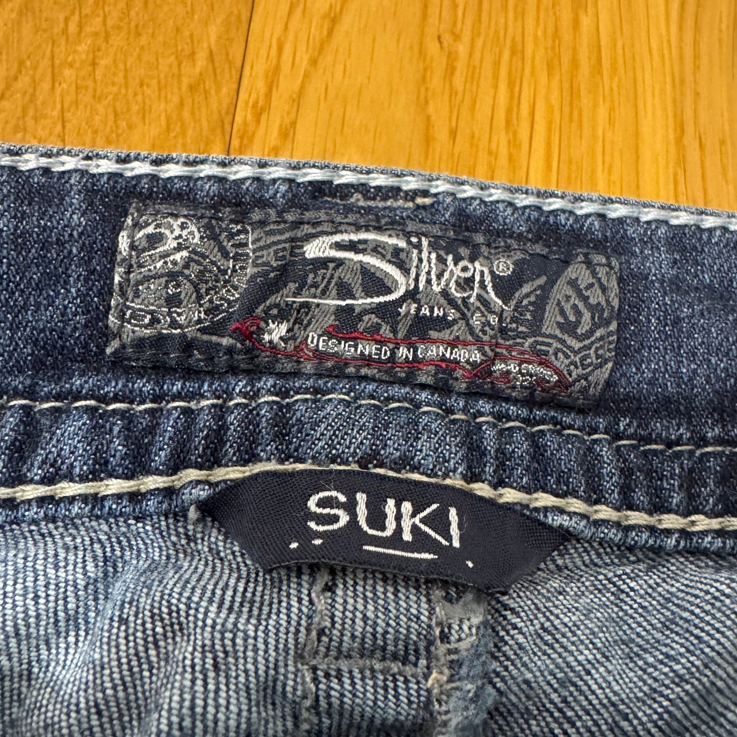 Silven Y2K women’s wide leg vintage jeans