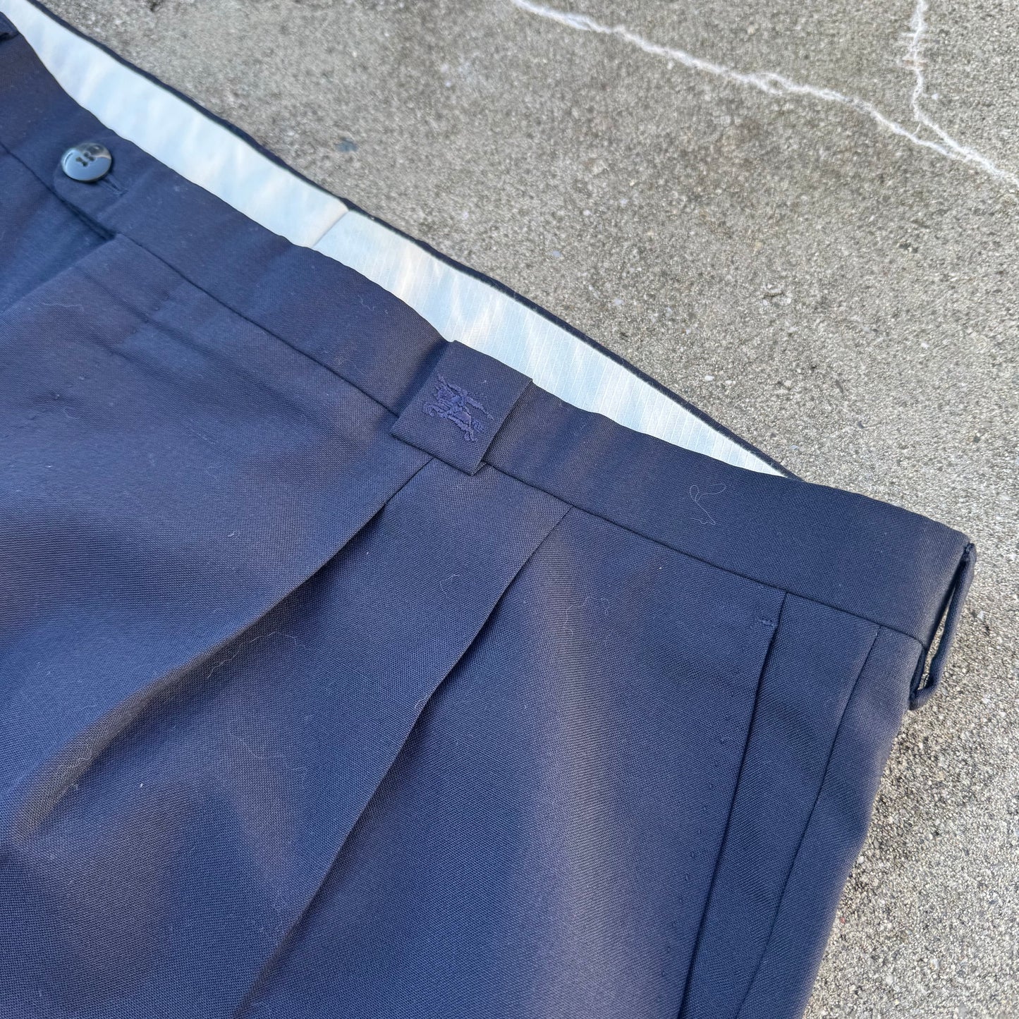 Burberry’s vintage wool dress pants